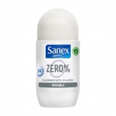 Sanex Zero Deodorant Invisible Roll On 50ml