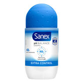 Sanex Ph Balance Dermo Extra Control Deodorant Roll On 50ml