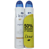 Dove Deodorant Original Vaporisateur 2x200ml