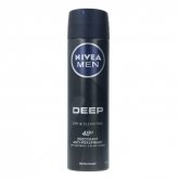 Nivea Men Deep Black Carbon Deodorant Spray 150ml