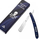 Blue Handle Shavette With Logo