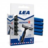 Lea Premium 2 Blades Disposable Blades 5 Einheiten