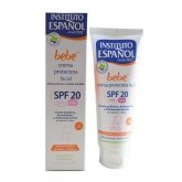 Instituto Español Bebe Protective Spf20 Gesichtscreme Sensitive Haut Ohne Allergene 75ml