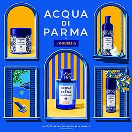 Retrouve le parfum de la Méditerranée avec la collection limitée Acqua di  Parma La DoubleJ | BeautyTheShop - Acheter des Parfums et Cosmétiques en  ligne