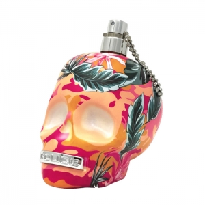 police fragrance skull bottle
