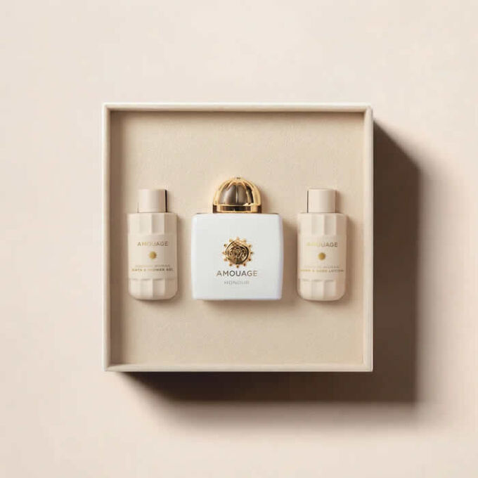 Amouage Honour Woman Eau De Parfum Spray 100ml Set 3 Artikel