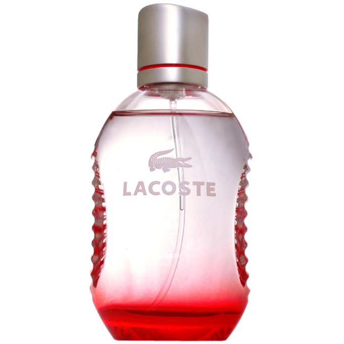 lacoste red in play