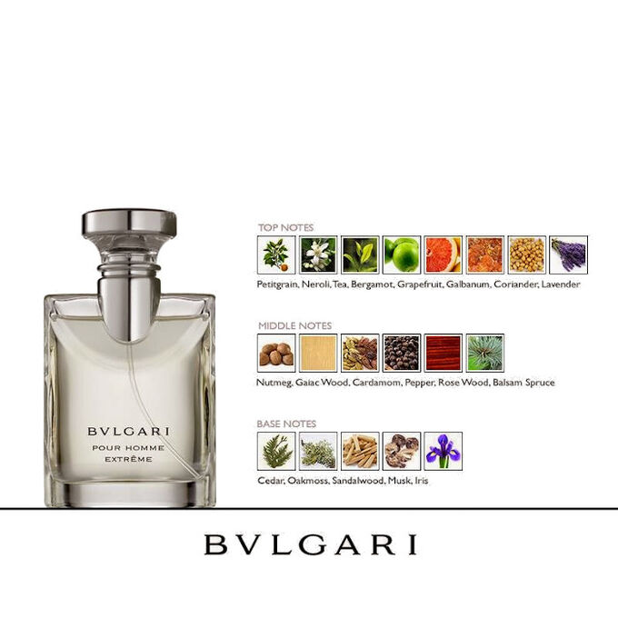 Bvlgari man extreme notes outlet