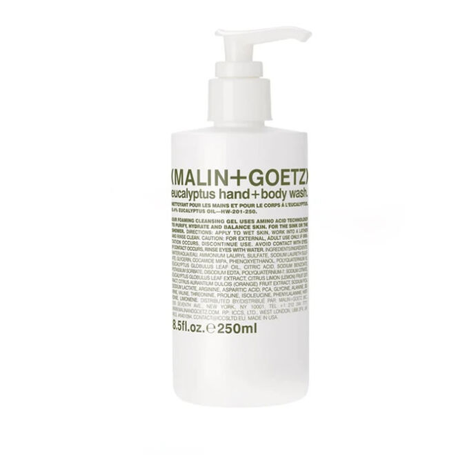 Photos - Shower Gel Malin & Goetz Malin+Goetz Eucalyptus Hand Body Wash 250ml 