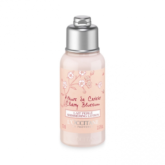 L'occitane Cherry Blossom Shimmering Lotion 75ml Luxury Perfume Niche Perfume Shop