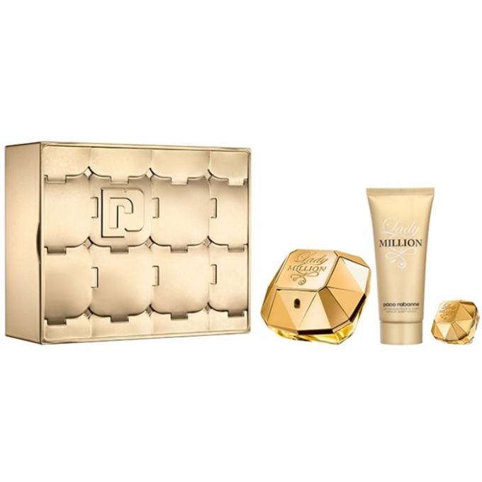 lady million perfume set