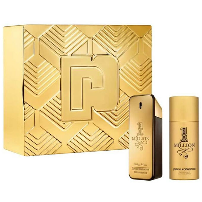 Paco Rabanne 1 Million Eau De Toilette Vaporisateur 100ml Coffret 3 Produits Parfums de niche