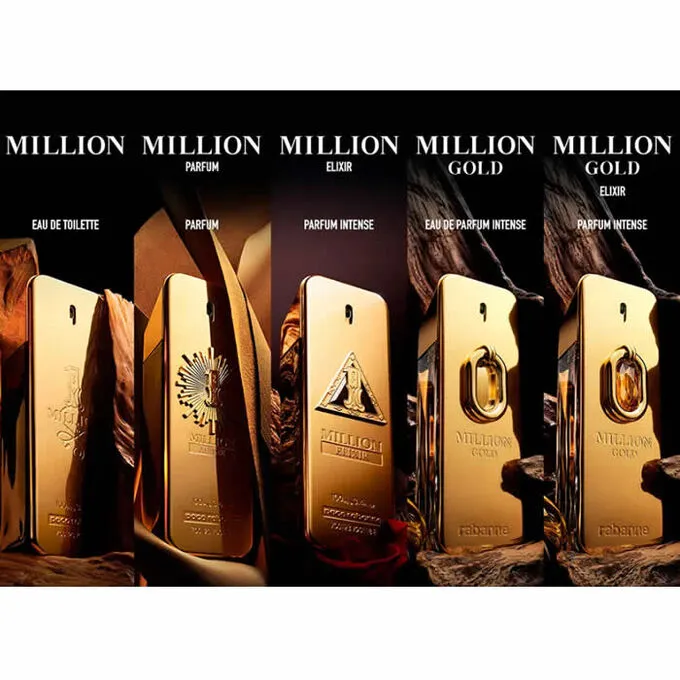 Paco Rabanne Million Gold Elixir Parfum Intense Spray 100ml