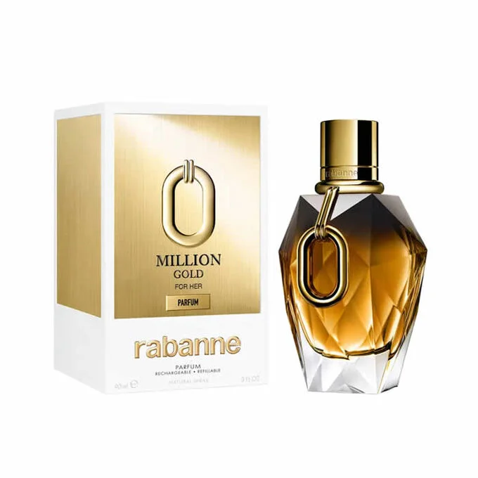 Rabanne Million Gold For Her Parfum Spray 90ml Refillable | ニッチ
