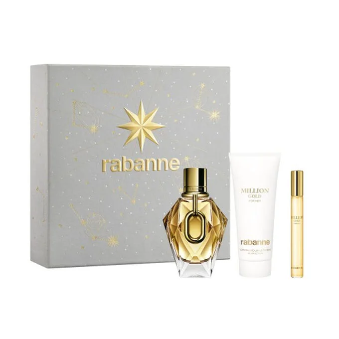 Rabanne Million Gold For Her Eau De Parfum Spray 50ml Refillable