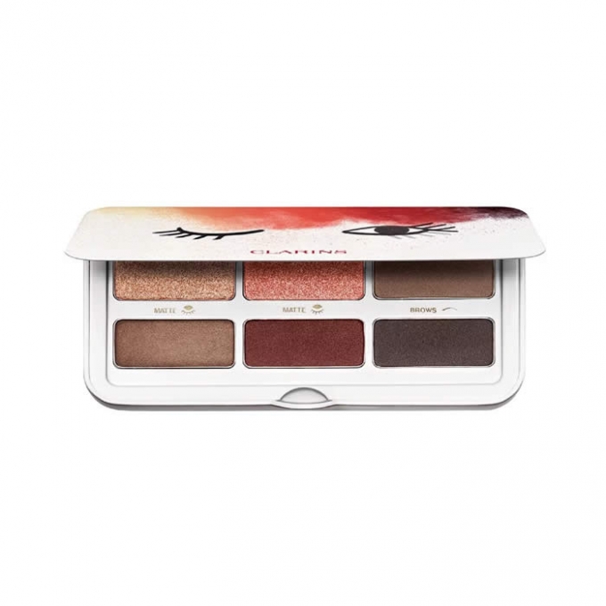 krokodil Honger Lokken Clarins Palette Ready In A Flash Eyes And Brows | Beauty The Shop - The  best fragances, creams and makeup online shop