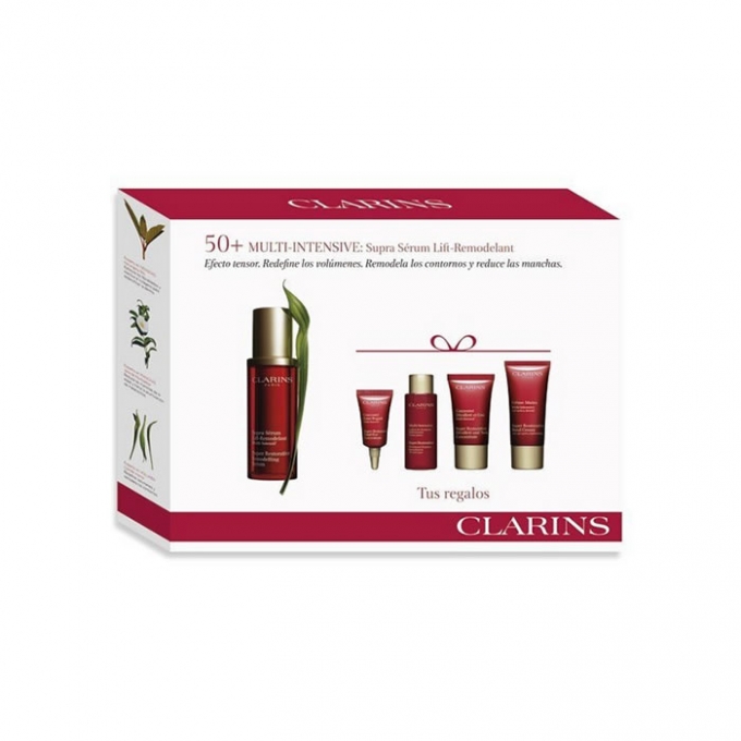 Clarins Super Restorative Remodelling Serum 50ml Set 3 Pieces 2018 Beauty The Shop The Best Fragances Creams And Makeup Online Shop