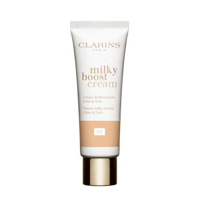 Photos - Foundation & Concealer Clarins Milky Boost Cream 03 45ml 