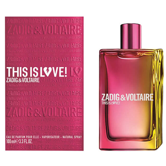 catch acre cricket Zadig & Voltaire This is Love! Pour Elle Eau De Perfume Spray 100ml |  BeautyTheShop - Creams, makeup, online shop