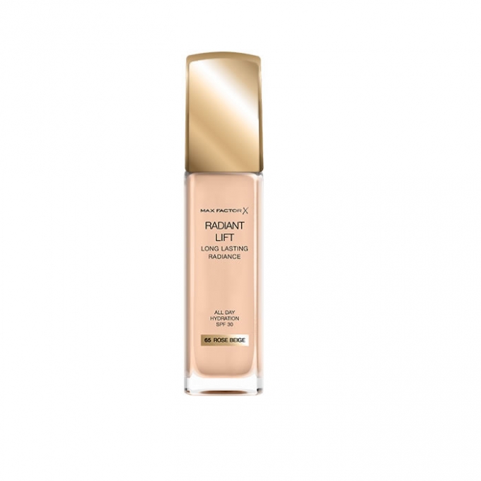 breedtegraad Cornwall Extra Max Factor Radiant Lift Base Makeup 65 Rose Beige 30ml | Beauty The Shop -  The best fragances, creams and makeup online shop