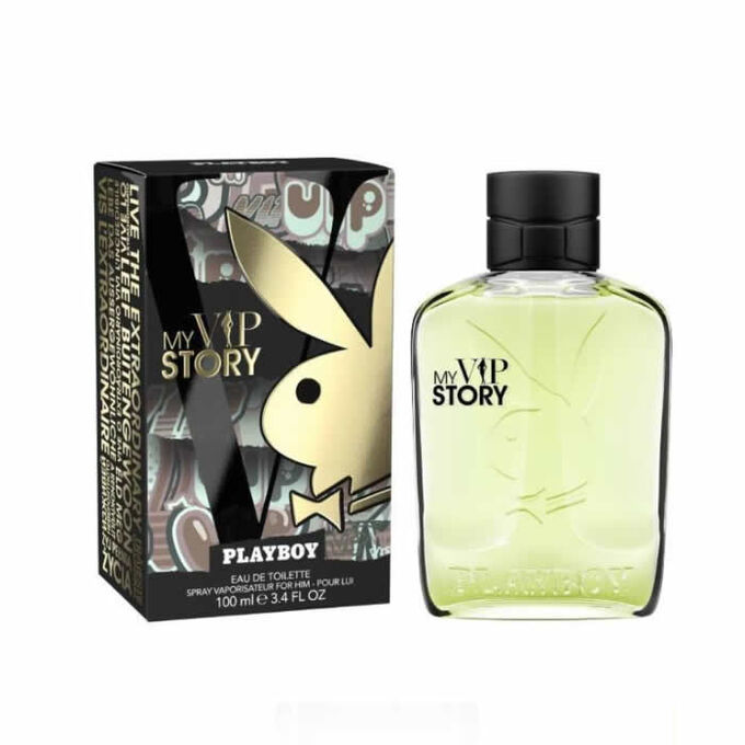 Photos - Men's Fragrance Playboy My Vip Story Men Eau De Toilette Spray 100ml 