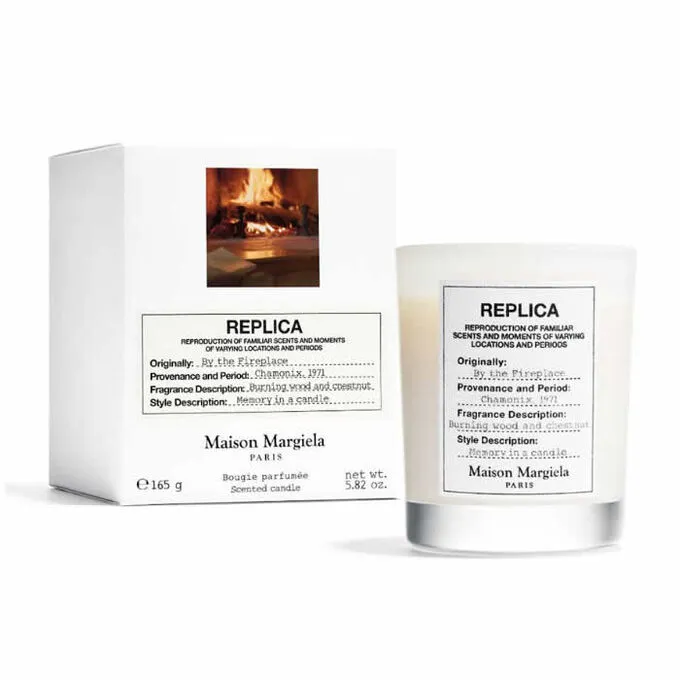Maison Margiela Replica By The Fireplace Candle 165g | Luxury