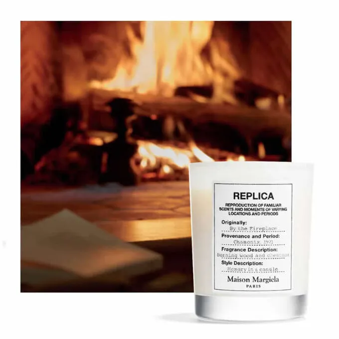 Maison Margiela Replica By The Fireplace Candle 165g | Luxury