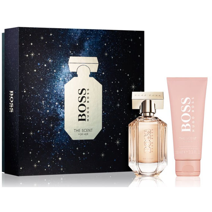 hugo boss the scent for her 50ml gift set