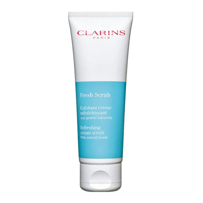 Clarins Fresh Scrub Refreshing Cream Scrub 50ml 面霜，化妆