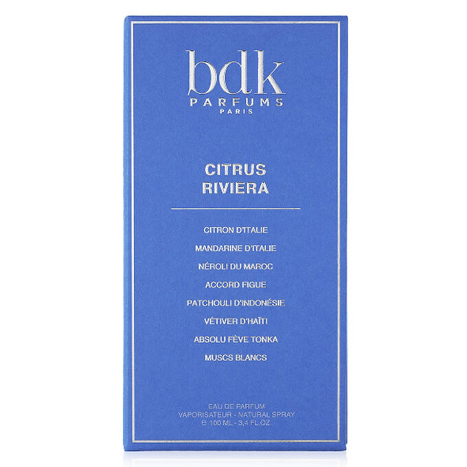 Bdk Parfums Citrus Riviera Eau De Parfum Spray 100ml | ニッチな  