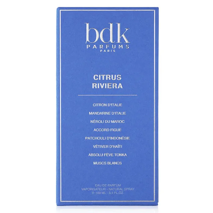 Bdk Parfums Citrus Riviera Eau De Parfum Spray 100ml | ニッチな