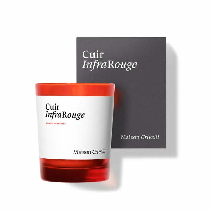 Masion Crivelli Cuir InfraRouge Candle 190g
