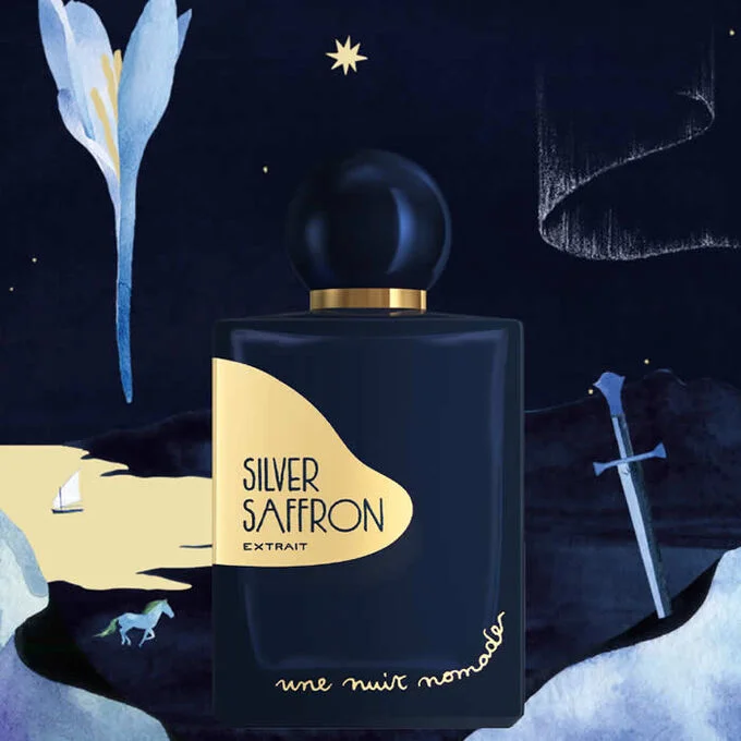 Uni Nuit Nomade 香水　新品未使用　100ml Une Nuit Nomade Silver Saffron Extrait De Parfum Spray 100ml