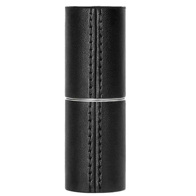 La Bouche Rouge Black Leather Lipstick Case