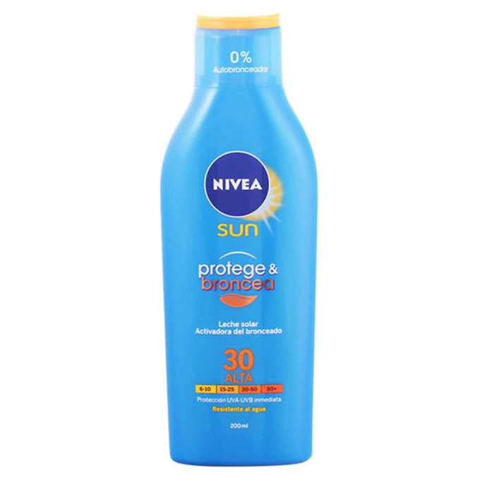 Fra fredelig radar Nivea Sun Protect And Bronze Tan Activating Sun Lotion Spf30 200ml | Beauty  The Shop - The best fragances, creams and makeup online shop