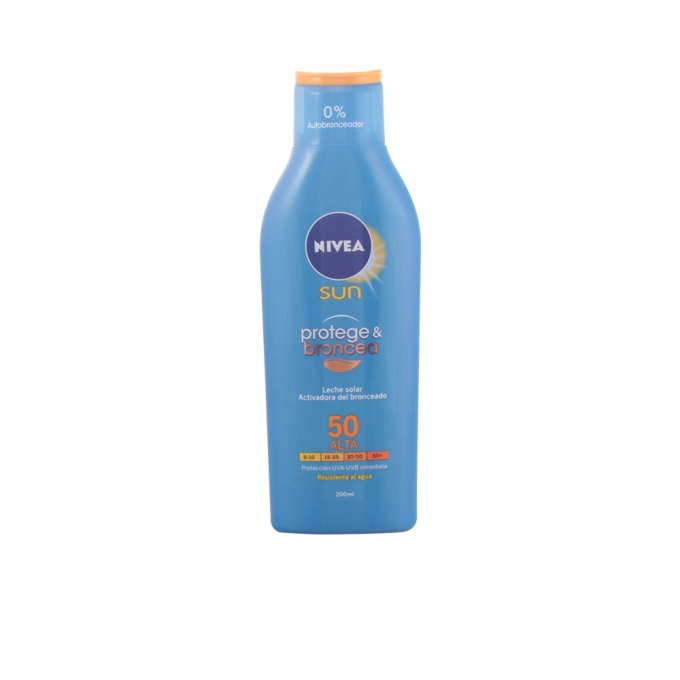 Rationeel fragment fluctueren Nivea Sun Protect And Bronze Tan Activating Sun Lotion Spf50 200ml |  BeautyTheShop - クリーム、化粧品、オンラインショップ