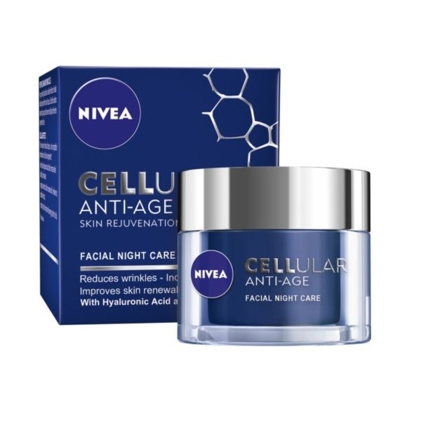 vaak Oproepen Speel Nivea Cellular Anti Age Skin Rejuvenation Night Cream 50ml | Beauty The  Shop - The best fragances, creams and makeup online shop