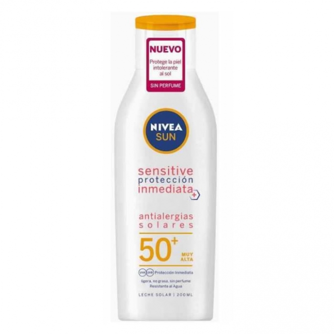 Nivea Sun Sensitive Spf50+ Milk 200ml | Luxury Perfumes & Cosmetics | BeautyTheShop – Exclusive Niche Store