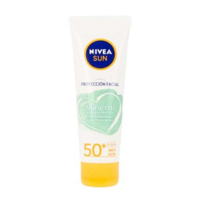 Photos - Sun Skin Care Nivea Sun Mineral UV Spf50 Facial Protection 50ml 