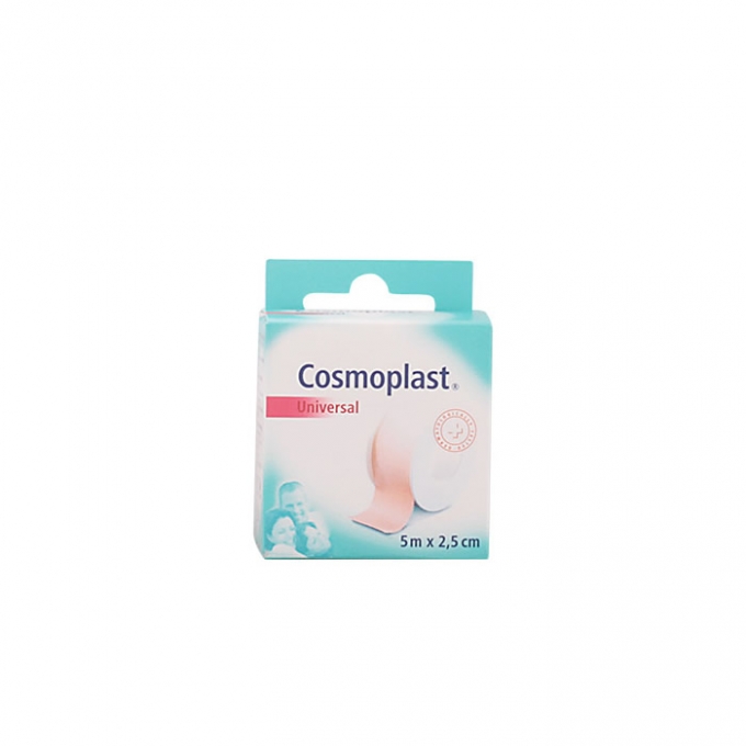 Cosmoplast Universal Pansement Rouleau 5x2.5cm