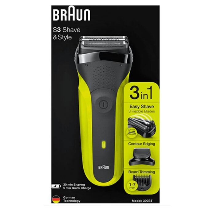 braun s3 shave style