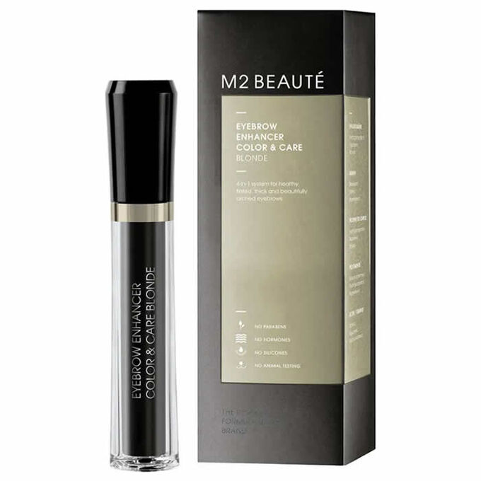 M2 BEAUTÉ Eyebrow Enhancer Color & Care Blonde 6ml