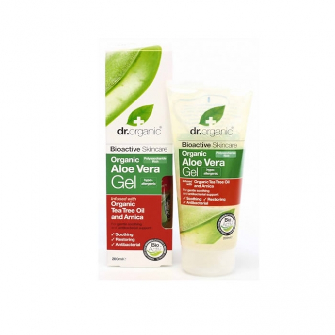Dr Organic Aloe Vera Gel Tea Tree 200ml | Beauty Shop - The best fragances, creams and makeup online shop
