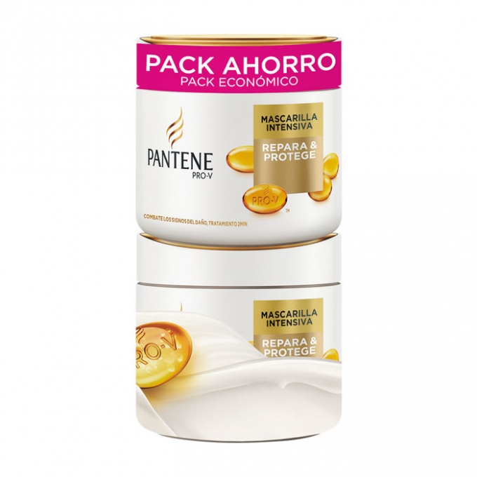 Pantene Pro V Repair Protect Hair Mask 2x300ml Beautytheshop