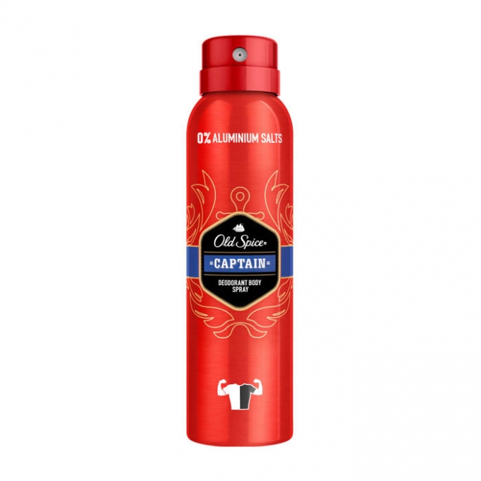 Bedankt Uitrusting Middelen Old Spice Captain Deodorant Body Spray 150ml | Beauty The Shop - The best  fragances, creams and makeup online shop