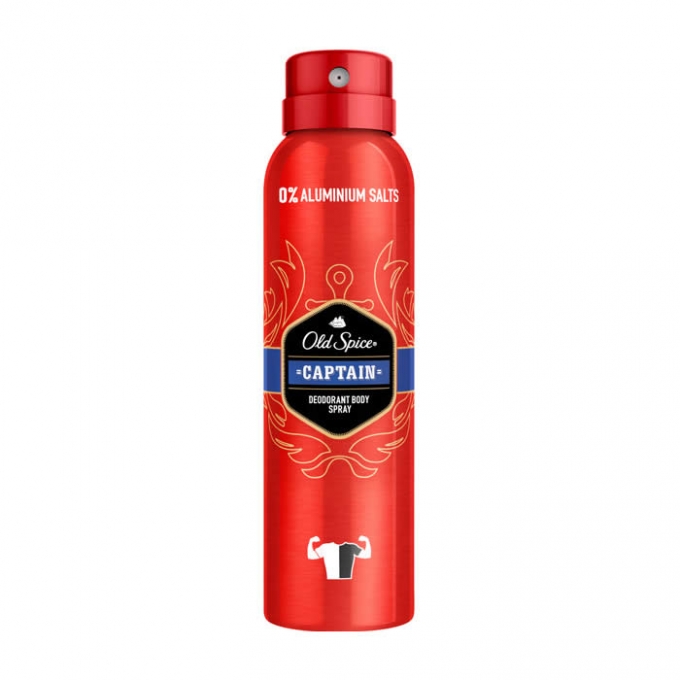 Old Spice Captain Deodorant Body Spray 150ml Beauty The Shop The Best Fragances Creams And Makeup Online Shop