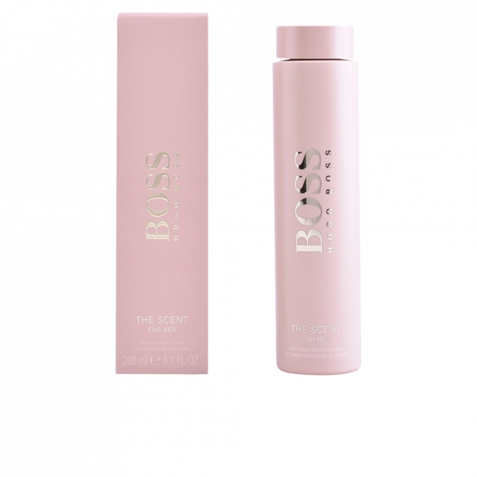 boss the scent for her bodylotion