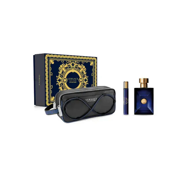 Versace Dylan Blue Eau De Toilette Spray 100ml Set 3 Pieces, Luxury Perfume  - Niche Perfume Shop