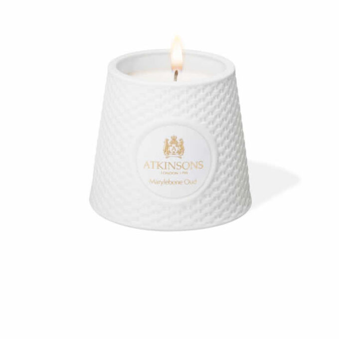 Atkinsons Marylebone Oud Scented Candle 200g