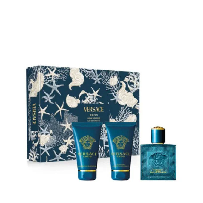 Versace Eros Eau de Toilette Spray 50ml Set Pieces Niche
